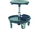 GLOBAL/グローバルストーレ SIGMA 400P 工具トレー付作業チェア 樹脂製ベース 座高37〜50cm 2030013000