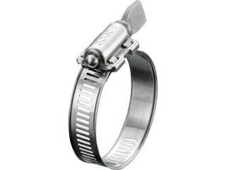 TRUSCO トラスコ中山 ホースクランプ 14.2mm手締めタイプ 235〜329mm TAKC-235329