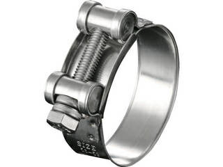 TRUSCO トラスコ中山 Tボルトホースクランプ 149〜161mm TTHC-22161