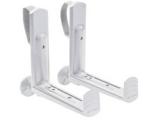 geobra ゲオブラブラントシュテッター Lechuza/レチューザ フェンス取付用フック ホワイト 2個入り 19030