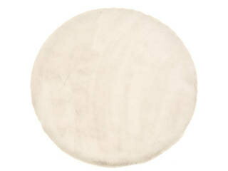 HAGIHARA ハギハラ 納期8月以降 プレミアムラビットファー　ラパン(直径 約140cm)IV アイボリー 240617217 メーカー直送 同梱不可 カード決済のみ対応 沖縄・北海道・離島お届け並びに時間指定不可