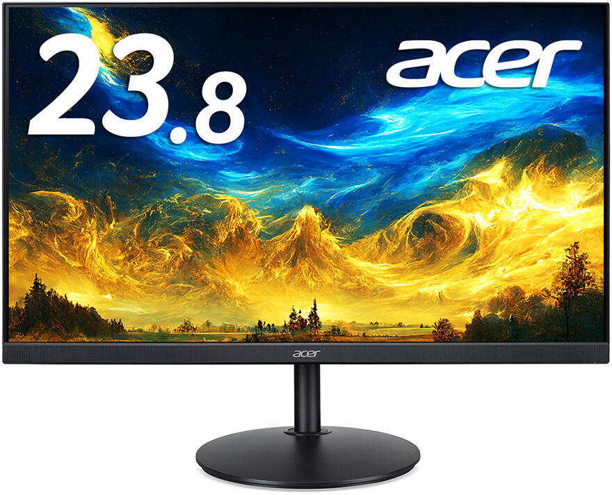 Acer エイサー フルHD対応 AlphaLine23.8型ワイド液晶ディスプレイ (非光沢/1ms/ミニD-Sub・HDMI) CB242YEbmiprx 単品購入のみ可（同一商品であれば複数購入可） クレジットカード決済 代金引換決済のみ