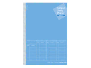 KOKUYO/コクヨ キャンパススタディプランナーノートウィークリーA5ブルー ノ-Y82MW-B