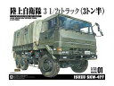 AOSHIMA アオシマ 1/35 3 1/2tトラック(SKW-477)(3)