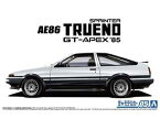 AOSHIMA アオシマ ザ・モデルカー 1/24 トヨタ AE86 スプリンタートレノGT-APEX '85 発売前予約 再販商品 キャンセル不可