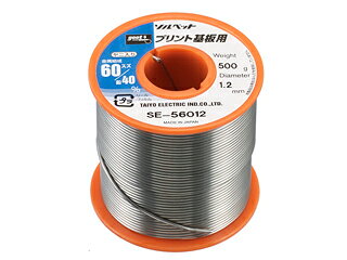 TAIYO 太洋電機産業 【goot/グット】SE-56008 リール巻鉛入りはんだ プリント基板用はんだ (500g φ0.8mm)