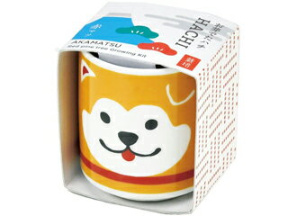 SEISHIN 聖新陶芸 オメデタオチョコ ハチ公 茶 赤松 GD-92201