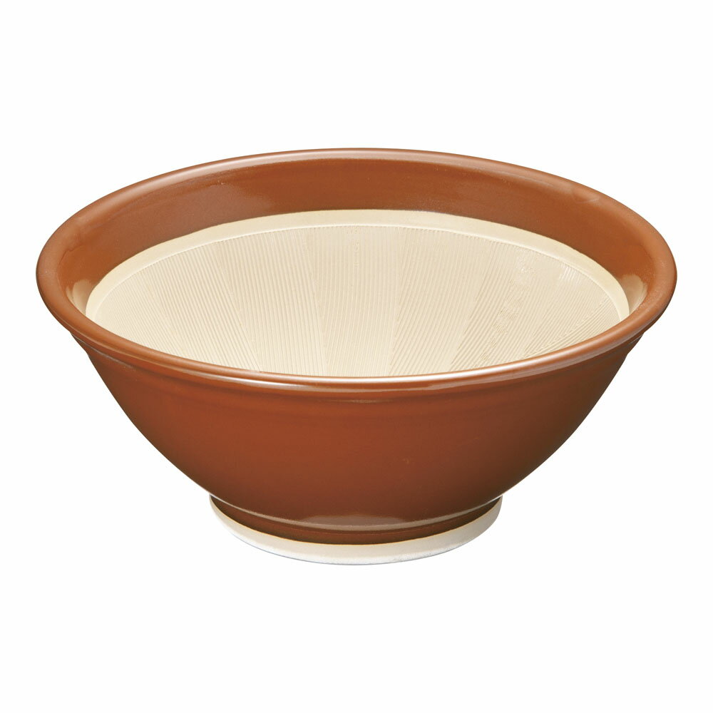 MOTOSHIGE 元重製陶所 【IWAMI/石見焼】シリコンゴム付 スリ鉢 7号