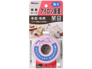 nitoms ニトムズ アイロン接着両面テープ 0.26mm厚×5mm幅×5m T0292