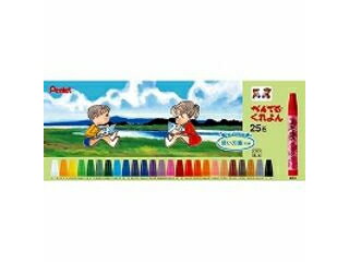Pentel/ぺんてる くれよん25色 PTCR-25