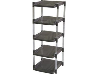 HEIWA 平和工業 クリスタルシューズラック 5段