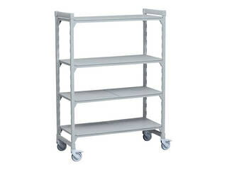 CAMBRO キャンブロ 【代引不可】460ソリッド移動カムシェルビングセット　1070×H890　4段