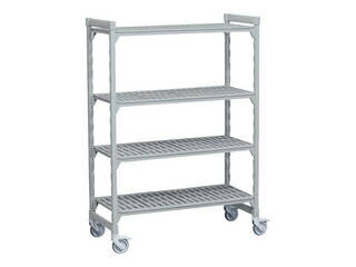 CAMBRO キャンブロ 【代引不可】610ベンチ移動カムシェルビングセット 610×H1500　4段