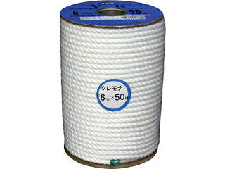 yutaka ユタカメイク クレモナロープ ボビン巻 6mm×50m RV-42