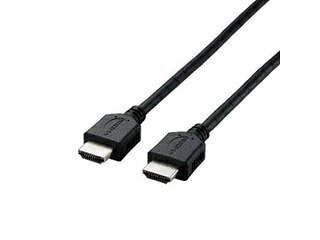 CAC-HD14EL20BKX5HDMIの最新規格にフル対応した、HIGH SPEED with Ethernet認証済みの“イーサネット対応HIGH SPEED HDMIケーブル”です。1本のケーブルで映像信号と音声信号をデジタルのままで高速伝送するだけでなく、イーサネット信号の双方向通信を実現します。100Mbpsのイーサネット通信を実現する、HEC(HDMIイーサネットチャンネル)に対応しています。デジタル音声をテレビなどの表示機器からAVアンプなどの出力機器へ伝送できる、ARC(オーディオリターンチャンネル)に対応しています。3DフルHD(1080p×2画面)、4K2K(4096×2160ドット)に対応しています。色深度は従来の24bit(Full Color:フルカラー)から、30/36/48bit(Deep Color:ディープカラー)まで対応し、より豊かな色表現が可能です。外部ノイズの干渉から信号を保護する3重シールドケーブルを採用しています。外部ノイズの影響を受けにくい、ツイストペア構造を採用しています。EUの「RoHS指令(電気・電子機器に対する特定有害物質の使用制限)」に準拠しています。●対応機種:HDMI(タイプA・19ピン)側:HDMI入力端子を持つ液晶ディスプレイ、プロジェクタ、液晶テレビ等、HDMI(タイプA・19ピン)側:HDMI出力端子を持つパソコン、ゲーム機等●規格:High Speed with Ethernet(HDMI1.4a,Category2)●コネクタ形状:HDMI(タイプA・19ピン) - HDMI(タイプA・19ピン)●ケーブルタイプ:ノーマルタイプ●伝送速度:10.2Gbps●対応解像度:4K×2K対応●シールド方法:3重シールド●プラグメッキ仕様:金メッキピン●ケーブル長:2.0m ※コネクタを除く●カラー:ブラック●ケーブル太さ:約5.5mm●環境配慮事項:RoHS指令準拠CACHD14EL20BKX5　