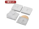 エレコム 【5個セット】エレコム Blu-ray・CD・DVD対応不織布ケース 2穴 CCD-NBWB240WH CCD-NBWB240WHX5
