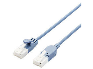 ELECOM エレコム  エレコム スイングコネクタLANケーブル(Cat6A準拠) LD-GPATSW/BU100X5