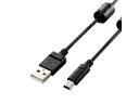エレコム 5個セット エレコム デジカメ用USBケーブル(miniB) DGW-MF15BKX5