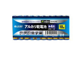 Lazos 16個セット Lazos アルカリ乾電池 単4形 60本入り B-LA-T4X10X16 Lazos 16個セット Lazos アルカリ乾電池 単4形 60本入り B-LA-T4X10X16