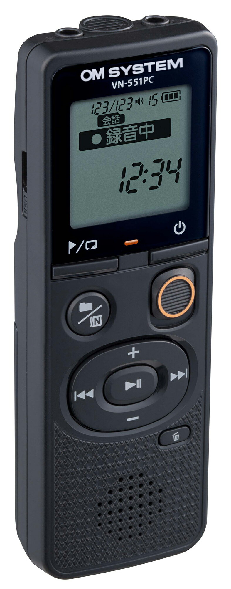 OM SYSTEM オーエムシステム VN-551PC ICレコーダー Voice-Trek　4GB