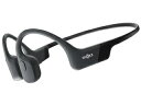 Shokz ショックス 骨伝導方式 Bluetoothヘッドホン イヤホン 耳かけ OpenRun Black SKZ-EP-000003