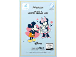 Disney MOISTURESQ「ディズニーシートマスク」PHOTOPICK MOISTURE SQUCARE MASK(スクアラン)5枚入り