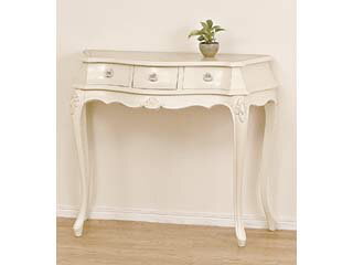 KUROSHIO クロシオ コモ コンソール/ホワイト 92169 アンティーク調 ヨーロピアン ハンドメイド 同梱注文不可 カード払い限定 沖縄・北海道・離島お届け並びに時間指定不可