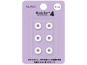 NUARL kA[ NBE-P4-WH-S VREC[s[X Block Ear+4 STCY x 3yAZbg Block Ear+4 Antibacterial Silicon Earpiece