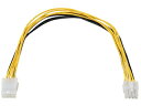 ainex アイネックス EPS12V用電源延長ケーブル 30cm PX-004C(2)