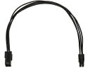 ainex アイネックス ATX12V用電源延長ケーブル 30cm ブラック PX-007B-BK(2)