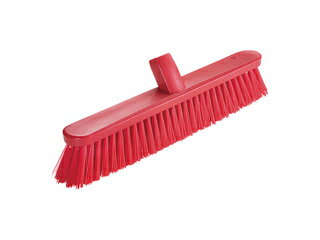 Trust トラスト コンパクトフロアカラーブラシ 42．5cm ハード レッド