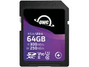 OWC SDXCカード UHS-II V90 Atlas Ultra SD 64GB OWCSDV90U0064(2)
