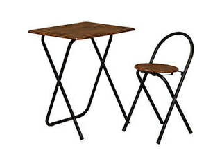 弘益 弘益 フォールディングテーブルセット VTC-6050-BR