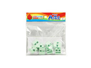 樂天商城 - ARTEC 【8P×10セット】 ARTEC Artecブロック 三角A 薄緑 ATC77807X10
