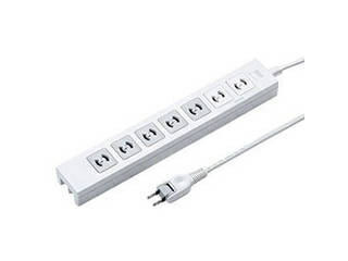 サンワサプライ 【5個セット】 サンワサプライ 電源タップ TAP-F27-2KPX5