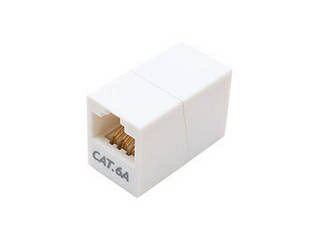 ミヨシ ミヨシ LAN中継アダプタ Cat.6A対応 マグネット付 CAR-866AM