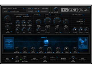 Rob PapenのRevSaneは、この地球上で最高のサウンドを提供するリバーブ・プラグインのひとつです。どんなトラックにも音楽的に完璧な、美しく密度の高いリバーブ・サウンドを作り出します。但し、それはRevSaneのひとつの側面でしかありません。DelSaneにおけるジキル博士とハイド氏の狂気の戦いは、まだ終わったわけではなかったのです。DelSaneがそうであったように、RevSaneもまた「Reverb」と「Insane（正気ではない、狂気の、ヤバい、などの意）」から名付けられ、画面中央の「Disrupt Sphereスライダー」を使用することで、リバーブ・パラメーターの流れを大胆にコントロールし、ダイナミックで新鮮なサウンドを提供します（DISRUPTは「混乱させる」「崩壊させる」などの意）。他とは違った、濃密な空間演出を実現するリバーブ・サウンドをお探しの方に最適なFXプラグインです。◎製品概要・Disrupt Sphereスライダー多くの機能を備えた「Disrupt」パラメーターを使用すると、リバーブをクリエイティブな方法で使用して、4次元の外で考えることができます。膨大なパラメーターを記録することなく、Disrupt Sphereスライダーを動かすだけで、ダイナミックに空間を変化させることができます。さらに、外部音声をトリガーとするAUDIO FOLLOWER機能で、パラメーターのサイドチェーンコントロールやDisrupt Sphereスライダーをコントロールすることも可能です。●ディストーション、アーリーリフレクション、レイトリフレクションを備えたアルゴリズム・リバーブ●FXの変化を作り出すための「Disrupt Sphereスライダー」●わかりやすく直感的なレイアウト●変更可能なGUIサイズ（100%、125%、150%、200%）●リバーブ・モデル：Hall Clean、Hall cave、Hall Warm、Room Cold、Room Edged、Room Storm、Vintage Type 1、Vintage Type 2、Space Orbit 1、 Space Orbit 2●RevSaneの様々なパラメーターをダイナミックに変化させ、既成概念にとらわれないクリエイティブなサウンドを生み出す「Disrupt Sphereスライダー」●「Disrupt Sphereスライダー」の動きを様々な方向に自動化し、新しいタイプのサウンドを創造可能な「LAZY・モード」●「Disrupt Sphereスライダー」を含む様々なパラメーターをコントロールする「Audio Follower」機能と「MIDI & MOD」コントロールセクション 商品情報 PCWindows 7 以上、VST＆VST3（32 / 64bit） / AAX（64bit）プラグインMacmacOS 10.13 以上、AU（64bit）/ VST＆VST3 / AAXプラグイン、M1 ARMプロセッサー対応内容物ライセンスカード、インストールガイド REVSANE