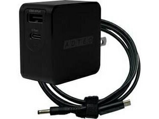 ADTEC ɥƥå PD3.0 Ŵ 65Wб K50֥륻å ֥å APD-A065AC-wK50-BK