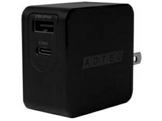 ADTEC アドテック PD3.0 充電器 65W対応 ブラック APD-A065AC-BK ADTEC アドテック PD3.0 充電器 65W対応 ブラック APD-A065AC-BK