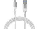 ADTEC アドテック USB3.0 5Gbps Type-AtoCケーブル 36W/3A対応 ホワイト APC-V2006AC-U3-WH(2)