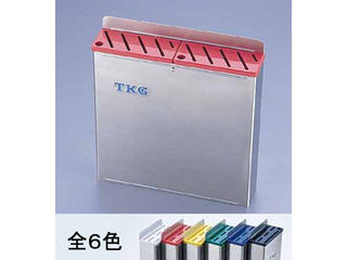 TKG 遠藤商事 【TKG】18－8プラ板付カラーナイフラック 大 Aタイプ 白