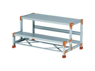 PiCa/ピカコーポレイション 【代引不可】作業台 FGN型 2段W1000×D400×H500 FGN-2X50