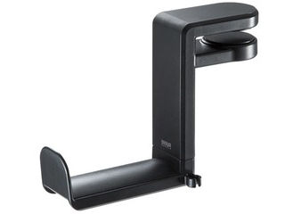 サンワサプライ 回転式ヘッドホンフック PDA-STN18BK