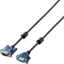 ELECOM エレコム ディスプレイ延長ケーブル 5.0m CAC-E50BK(2)