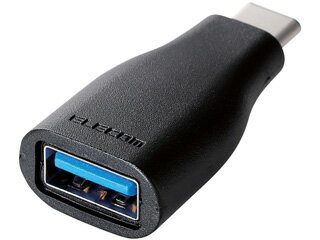 ELECOM エレコム タブレット用USB3.1変換アダプタ/typeC-Aメス/ブラック TB-AFCMADBK