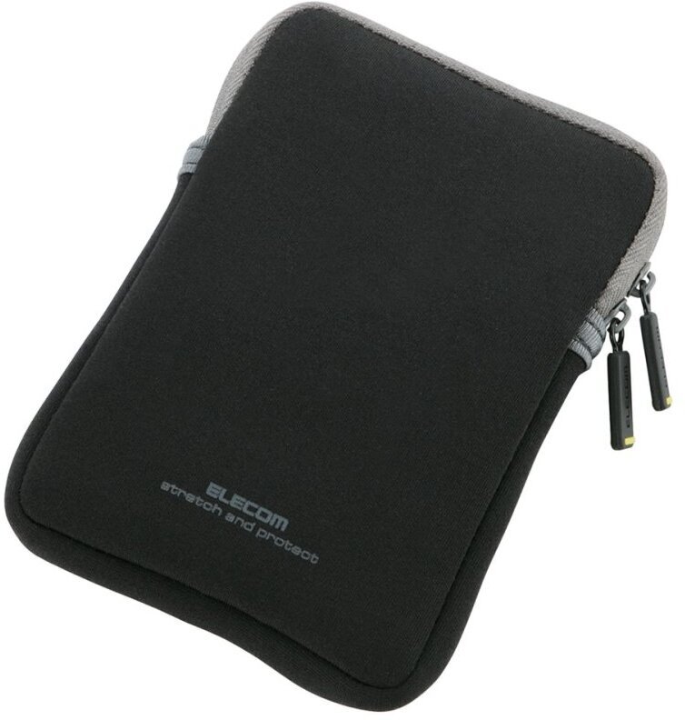 ELECOM エレコム HDDケース/ネオプレン/Sサイズ/ブラック HDC-NC002BK