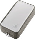 ELECOM エレコム CD/DVD/Blu-rayケース/セミハード/ファスナー付/112枚収納/ホワイト CCD-HB112WH