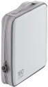 ELECOM エレコム CD/DVDケース/セミハード/ファスナー付/160枚入/ホワイト CCD-H160WH(2)