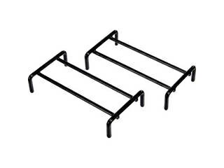 TRUSCO トラスコ中山 プランタースタンド 黒 2個入 PRS-2-BK