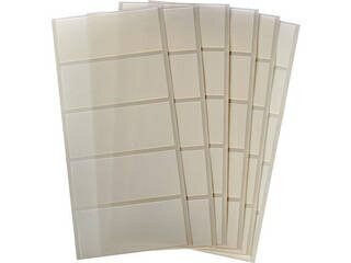 TRUSCO/トラスコ中山 まゆ毛取りシール 70X30mm 100枚1組 ECS-7030